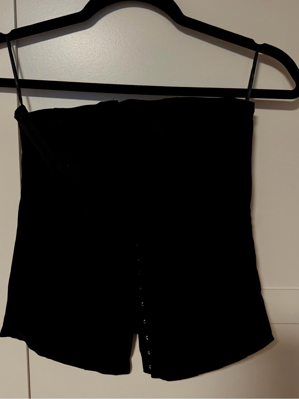 Bershka Black Corset Top